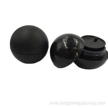 pot de sphere de couleur noire mate 1oz pot de creme de haute qualite 50ml